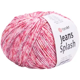 wloczka-yarnart-jeans-splash-50g-160m-bawelna-akryl-mix-rozowy-941