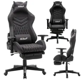 fotel-gamingowy-z-podnozkiem-ergonomiczny-obrotowy-regulowany-czarny