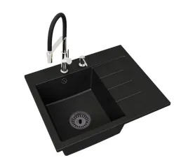 zlewozmywak-exclusive-60-prawy-syfon-czarny-bateria-venice-chrom-dozownik