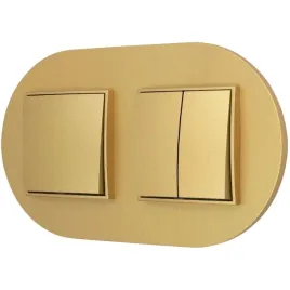 dwa-wlaczniki-pojedynczy-i-podwojny-z-ramka-okragla-seria-mini-kolor-zloty