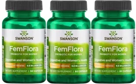 3-szt-femflora-60kaps-swanson-trawienie-zdrowie-pochwy-probiotyk-dla-kobiet