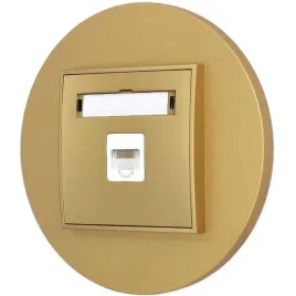 gniazdo-internetowe-rj45-1x-z-ramka-okragla-seria-mini-kolor-zloty