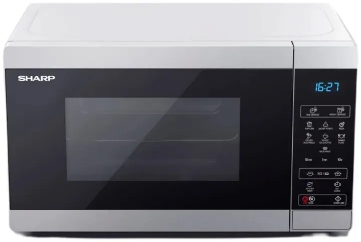kuchenka-mikrofalowa-sharp-ms02e-s-wolnostojaca-20l-800w-8-programow-timer