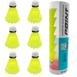 lotki-do-badmintona-point-nylonowe-zielone-6szt