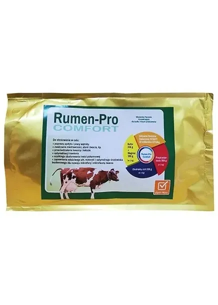 Rumen Pro Comfort 1 kg na kwasicę, brak apetytu,PH