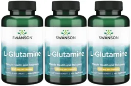 3-sztuki-l-glutamina-500mg-100-kaps-swanson-wspomaga-wzrost-miesni-cukrzyca