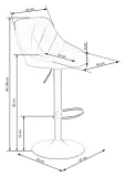 hoker-h-101-granatowy-halmar-szerokosc-siedziska-42-cm