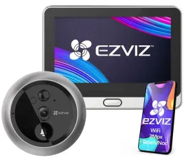 wizjer-elektroniczny-judasz-wifi-ezviz-dp2-2k-dotykowy-ekran-kamera