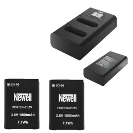 newell-2x-akumulator-bateria-en-el23-do-nikon-ladowarka-dwukanalowa