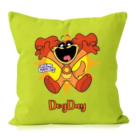 poduszka-zielona-do-snu-na-prezent-dla-fana-smiling-critters-dog-day-wzory