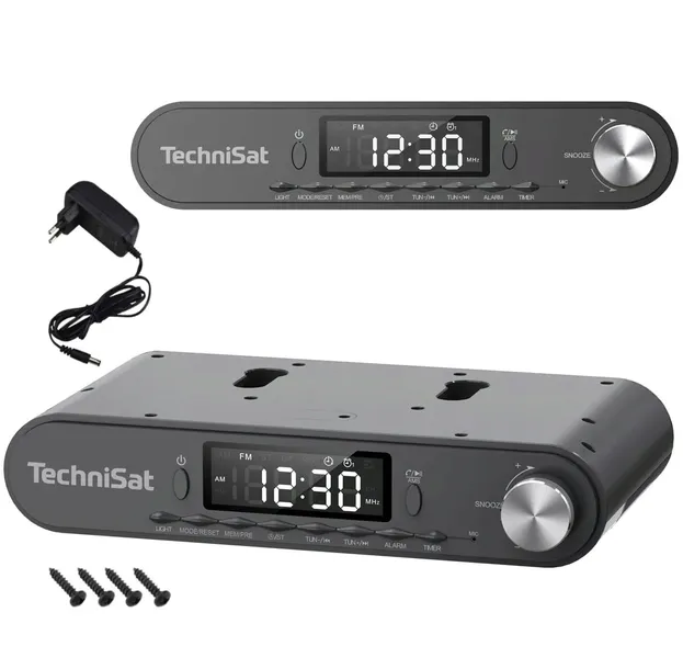 TECHNISAT RADIO KUCHENNE PODWIESZANE PODSZAFKOWE BLUETOOTH FM LAMPKA LED