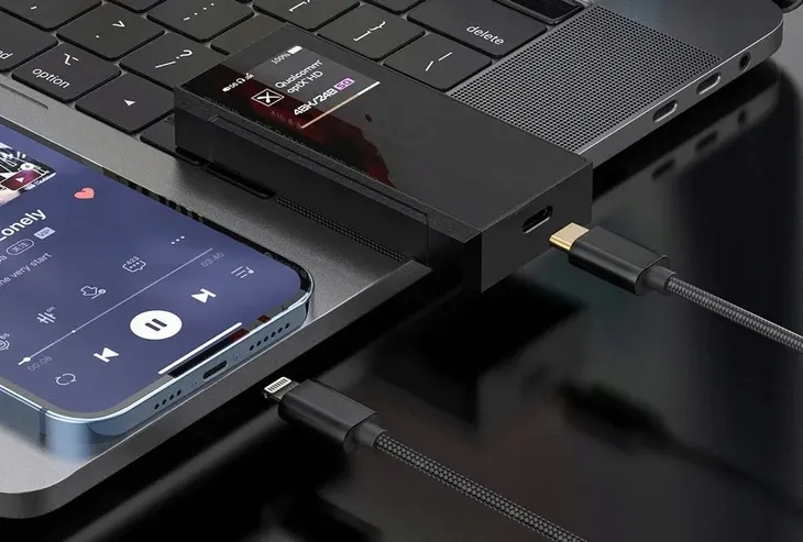 fiio-lt-lt4-kabel-lightning-usb-c-50cm-transfer-konstrukcja-oplot