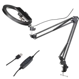 lampa-pierscieniowa-led-ring-z-ramieniem-i-uchwytem-na-telefon-usb-ka-line