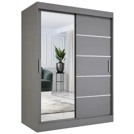 szafa-przesuwna-150cm-szara-antracyt-lustro-mkp