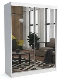 szafa-przesuwna-160-cm-biala-mat-lustro-ml