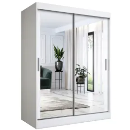 szafa-przesuwna-150-cm-biala-mat-lustro-mkp