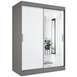 szafa-przesuwna-150cm-antracyt-biala-lustro-mkp