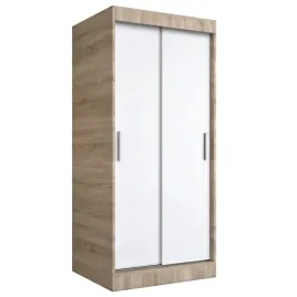 szafa-przesuwna-2-drzwi-90-cm-sonoma-biala-mkp