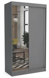 szafa-100-cm-szara-antracyt-1-lustro-przesuwna-ml