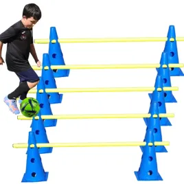 koordynacyjny-treningowy-10szt-32cm-5szt-tyczek-1m-dla-pilkarza-treningu