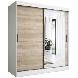 szafa-przesuwna-180-cm-biala-sonoma-lustro-mkp