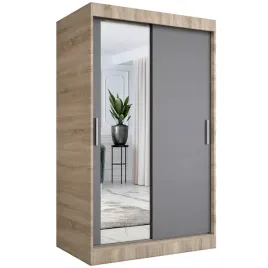 szafa-przesuwna-120cm-sonoma-antracyt-lustro-mkp