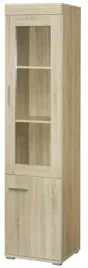 witryna-waska-45-cm-dab-sonoma-lub-wenge-m-19