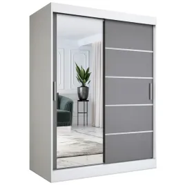 szafa-przesuwna-150cm-biala-antracyt-lustro-mkp