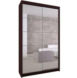 szafa-z-lustrami-wenge-sonoma-biala-czarna-es150
