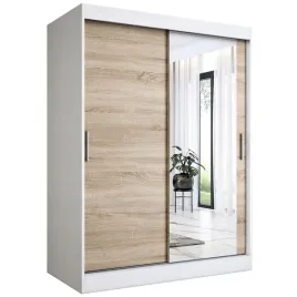 szafa-przesuwna-150-cm-biala-sonoma-lustro-mkp