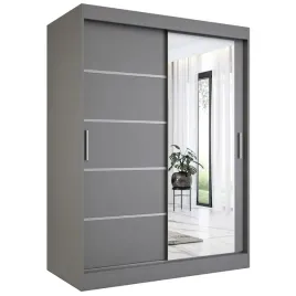 szafa-przesuwna-150cm-szara-antracyt-lustro-mkp