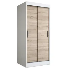 szafa-przesuwna-2-drzwi-90-cm-biala-dab-sonoma-mkp