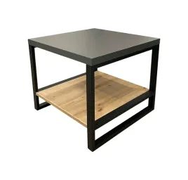 lawa-stolik-z-polka-60cm-artisan-grafit-czarny