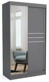 szafa-przesuwna-100-cm-antracyt-lustro-listwy-ml