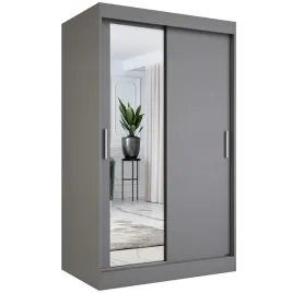 szafa-przesuwna-szara-z-lustrem-120cm-antracyt-mkp