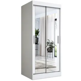 szafa-przesuwna-90-cm-biala-mat-lustro-mkp