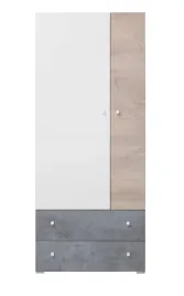 szafa-dwudrzwiowa-mlodziezowa-biala-szara-dab-si3