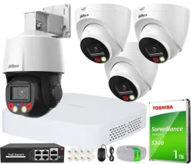 zestaw-monitoringu-ip-dahua-kamera-4mpx-ptz-zoom-x5-3-kamery-dual-light