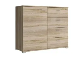 duza-komoda-pojemna-biala-sonoma-100cm-4-szuflady