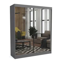 szafa-przesuwna-180-cm-szara-antracyt-lustra-ml