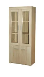 witryna-ze-szklem-klasyczna-80cm-dab-sonoma-m-17