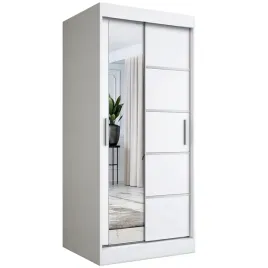 szafa-przesuwna-2-drzwi-90-cm-biala-lustro-mkp