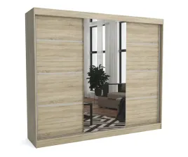 szafa-250-cm-dab-sonoma-1-lustro-2x-listwy-ml