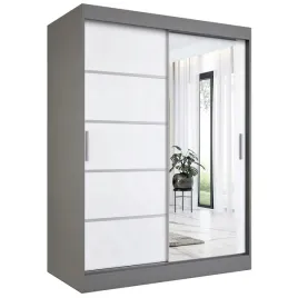 szafa-przesuwna-150cm-antracyt-biala-lustro-mkp