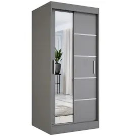 szafa-przesuwna-szara-z-lustrem-90-cm-antracyt-mkp