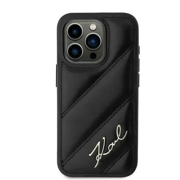 etui-karl-lagerfeld-diagonal-quilted-script-na-iphone-15-pro-max-czarne-stan-nowy