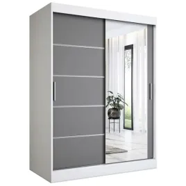 szafa-przesuwna-150cm-biala-antracyt-lustro-mkp