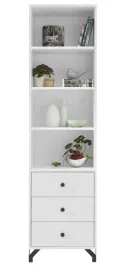 regal-waski-bialy-salon-50-cm-3-szuflady-loft-bg4