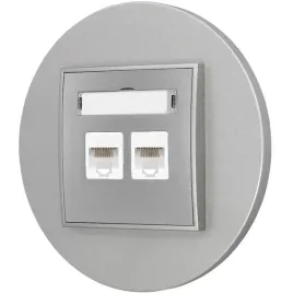 gniazdo-internetowe-rj45-2x-z-ramka-okragla-seria-mini-kolor-srebrny