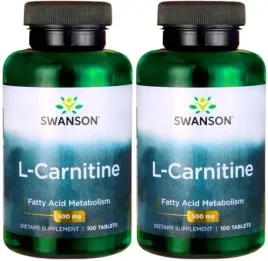 2-sztuki-l-carnitine-l-karnityna-500mg-100tabs-swanson-metabolizm-nadwaga